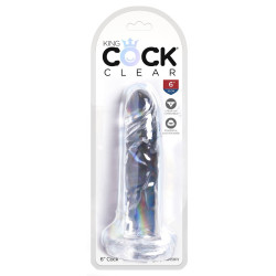 King Cock Gode transparent King Cock 16 x 3.7cm